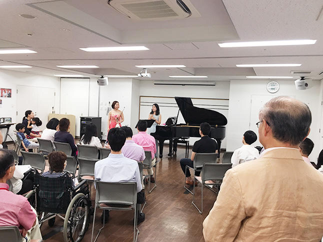 100万人のクラシックライブMoops@社会福祉法人福田会　さくらホール